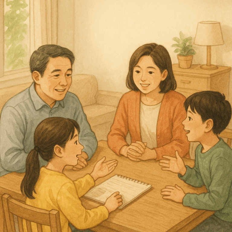 대화로 시작해 추억으로 남는 가족회의 외출법