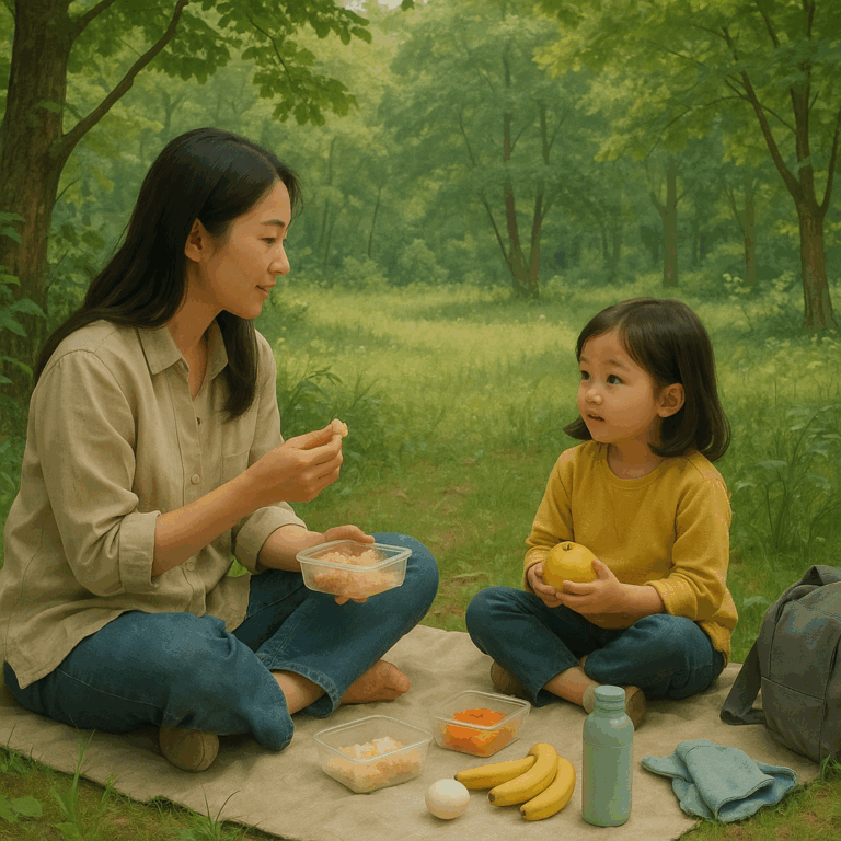 도시를 떠나 자연으로! 아이와 오감으로 보내는 하루 일정