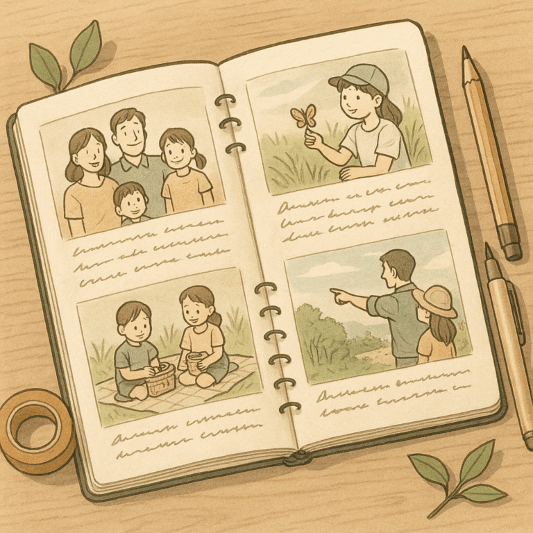 매번 새로워지는 하루, 가족 외출 일기로 남기는 법