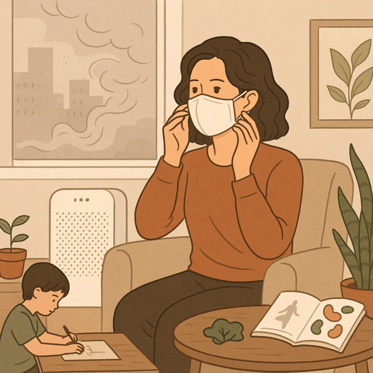 외출하지 않고도 건강하게! 고농도 미세먼지 날 대처법