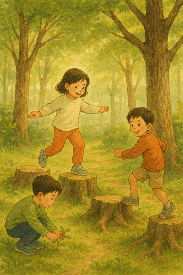 자연 속 놀이터, 숲이 아이 발달에 미치는 긍정적 영향